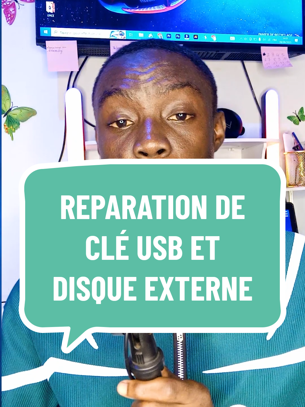 REPARATION DE CLÉ USB ET DISQUE EXTERNE #ordinateur #achatpc #achat 