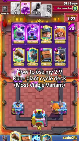 MOST VIABLE VARIANT RIGHT NOW! Join the discord LETS KEEP CHANGING THE META #clashroyale #foryoupage #foryou #clashtok #gaming #gamer  