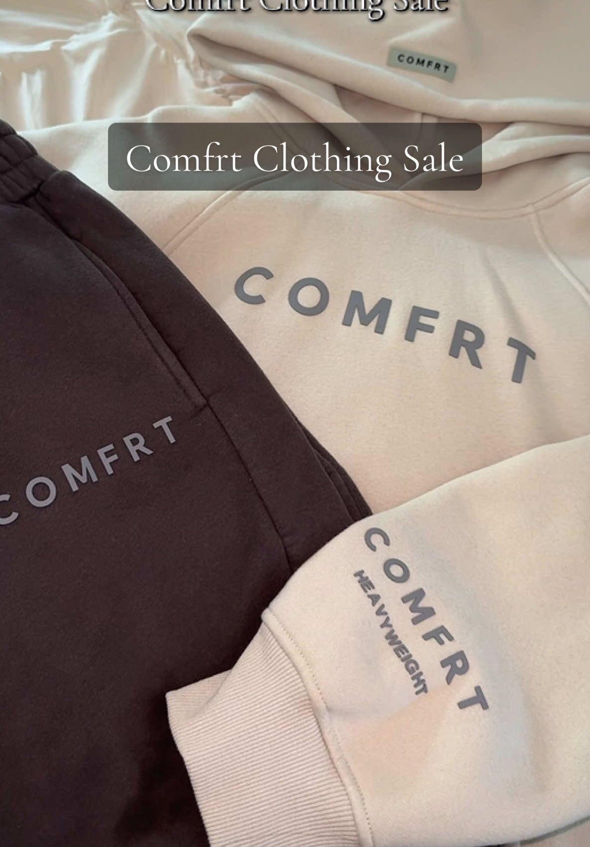 @Comfrt is having a huge #backtoschool sale so it’s time to stock up on your favssss ✨ #sweatshirt #hoodie #comfrt #comfrtclothing #tiktokshopbacktoschool #sweatpantsoutfit 