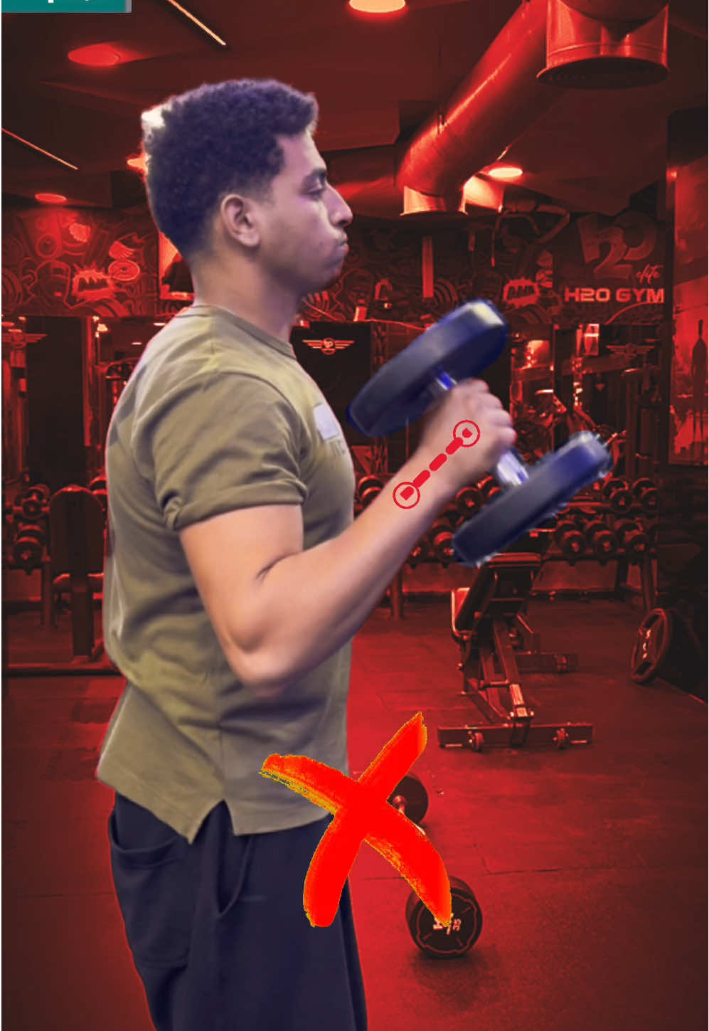 اتمرن صح ☑️  . . . . . . . . . . . . . . #gym #workout #exercise #muscle #bicepsday 