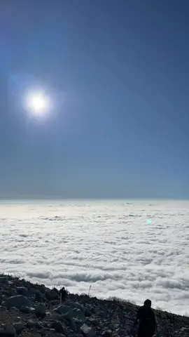 samudra awan terbaik selama mendaki😍