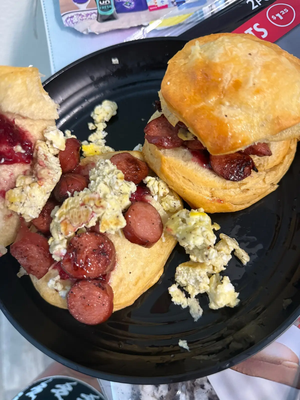 Breakfast sandwich 😋 #viral #fyp #trend #breakfast 