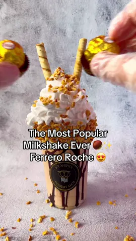 Best Milkshake Spot in Miami and Broward, Florida. Let us know what you think after the visit ✨😍🌰🍫🍨.  #dessert #ferrerorocher #milkshake #foryou #foryoupage #miami #miamidesserts #icecream #chocolate 