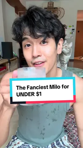 not a sponsor. istg this is the fanciest tasting milo you can make at home, a cafe would sell it for $8 and call it Iced Madagascan Cocoa or something 😆  #sg60 #fyp #Recipe #milo #ndp 