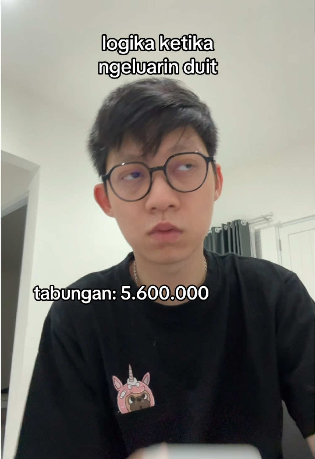 biar genap tabungannya 🤣