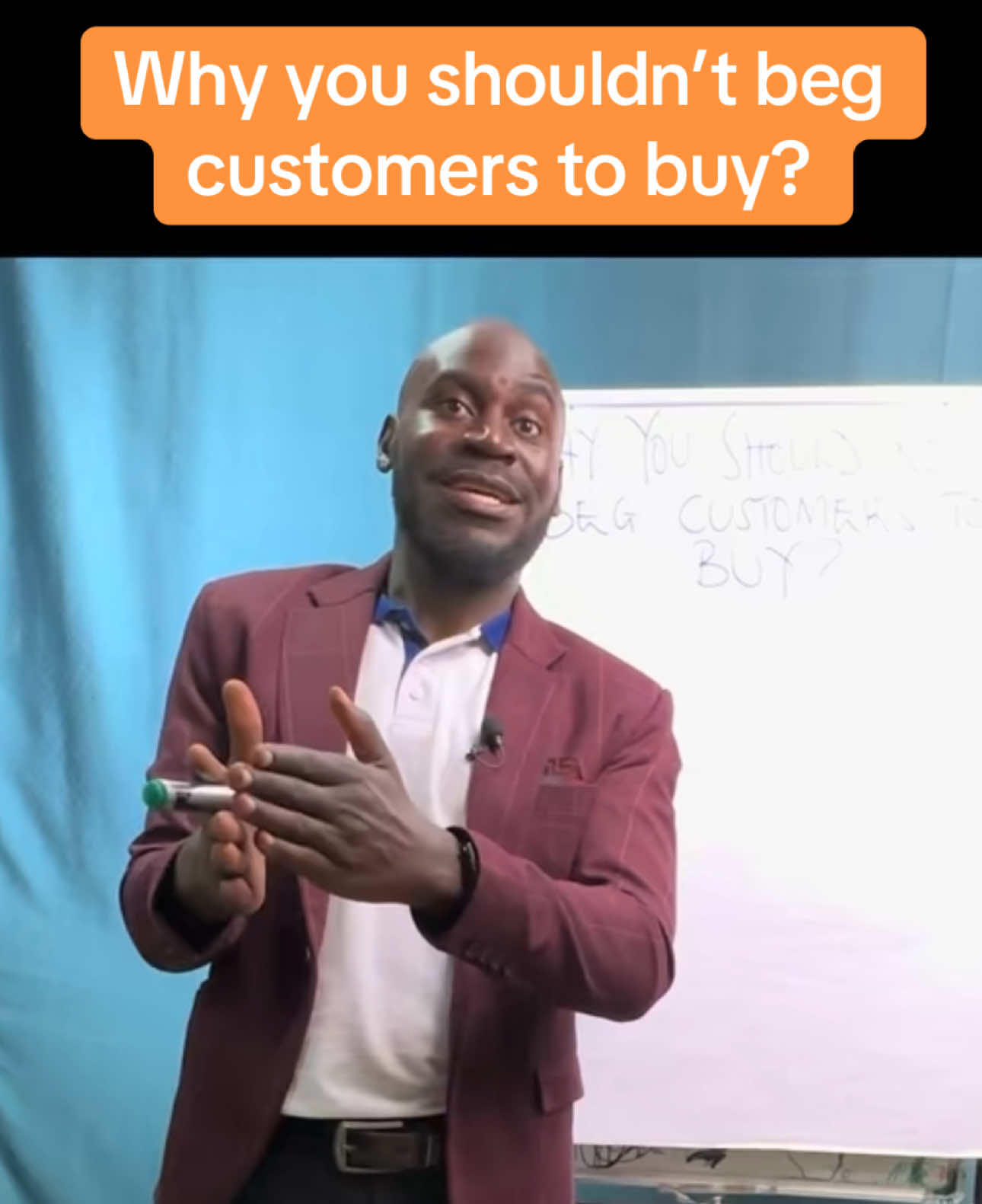 STOP BEGGING FOR SALES! 🚫💸 Begging customers to buy gives them the upper hand, leading to manipulation and unsustainable business practices.  When you beg customers to buy, you unconsciously give them credibility and authority to manipulate you for their own benefits. This can lead to: ✨ Being taken advantage of ✨ Unsustainable business practices ✨ Loss of control Focus on building value, trust, and confidence instead! 💪 #SalesSuccess #BusinessTips #EntrepreneurMindset #CustomerFirst #ValueBasedSales #ConfidenceInBusiness