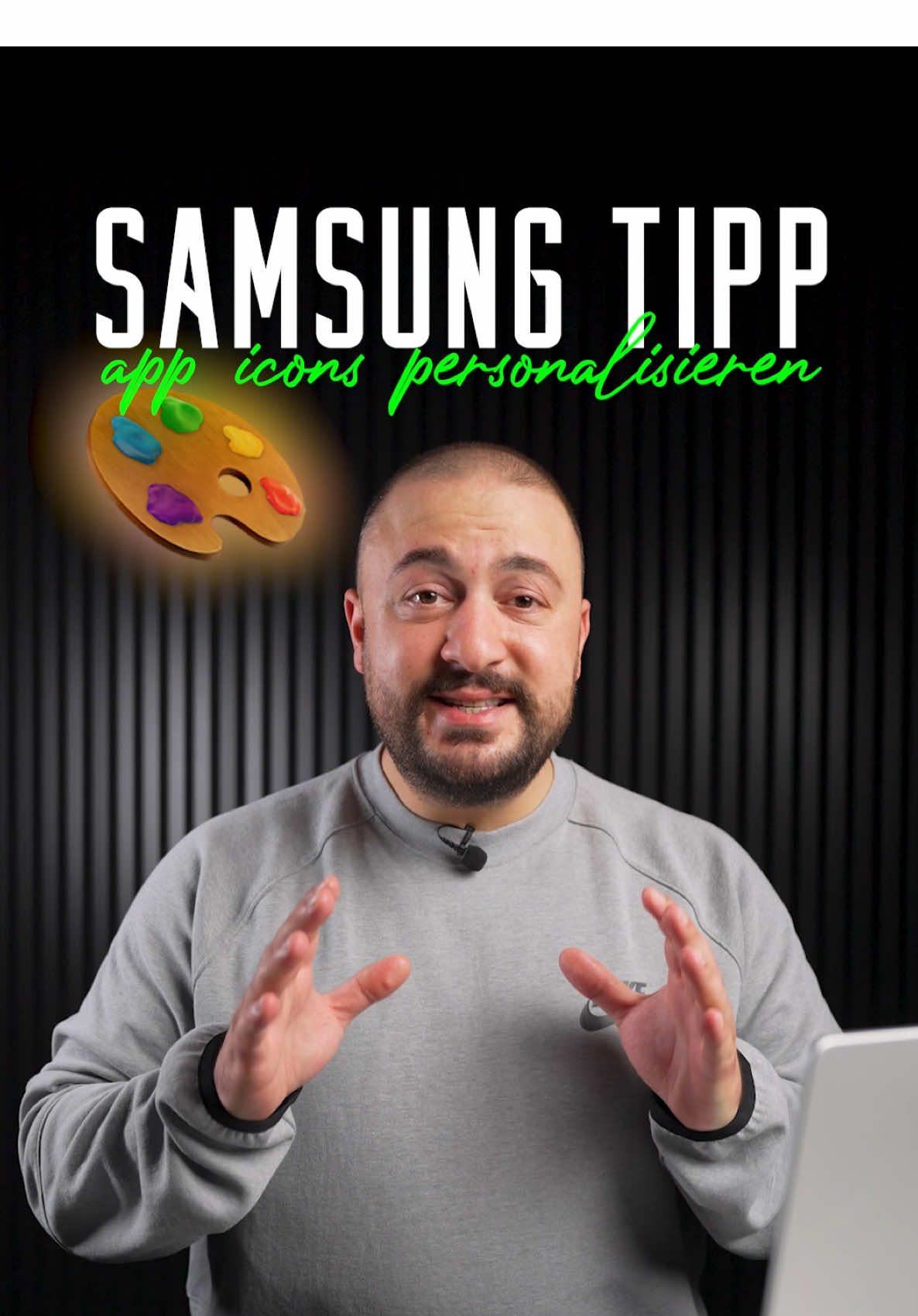 Samsung App-Icons personalisieren? So geht’s in unter 10 Sekunden 🎨 #samsunggalaxy #samsungtipps #samsungtricks #androidtipps #androidtricks 