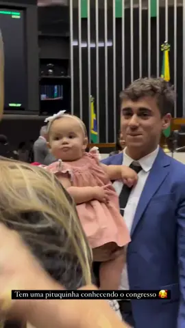 AURORA CONHECENDO O TRABALHO DO PAPAI @Nikolas Ferreira  #fypシ゚viral🖤tiktok #fyp #fypシ゚ 