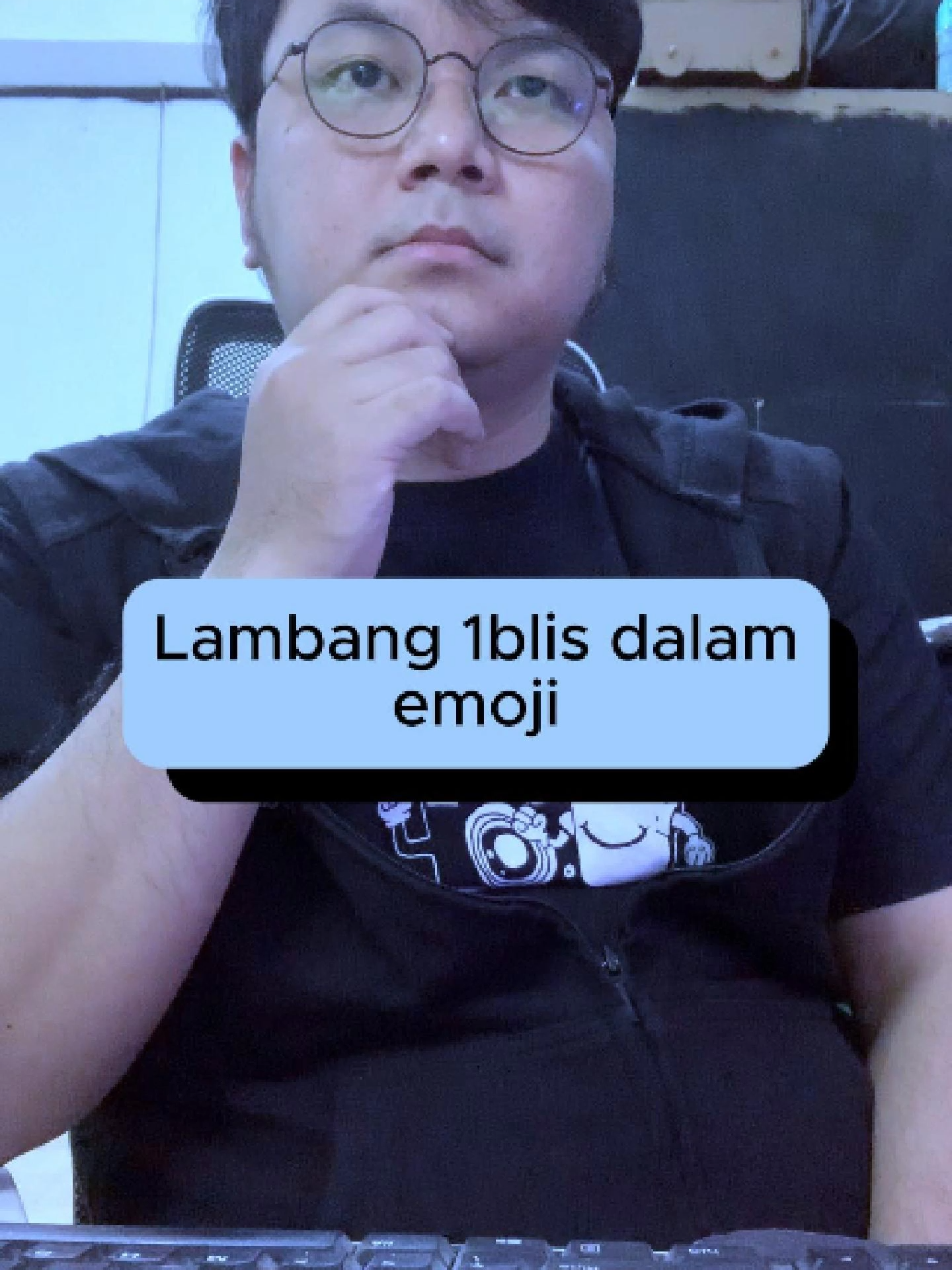 Lambang 1blis dalam emoticon #fyppppppppppppppppppppppp #misteri #horor