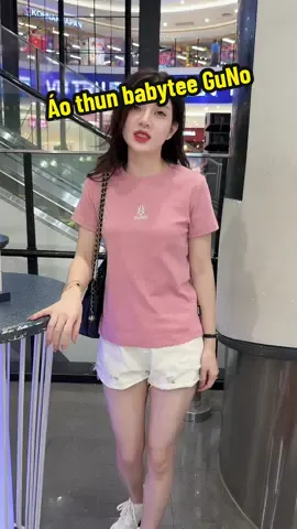 Áo thun baby tee GuNo có bigsize #xuhuong #nhungnhonhan #aothun #aophong #babytee #thoitrangnu #guno 