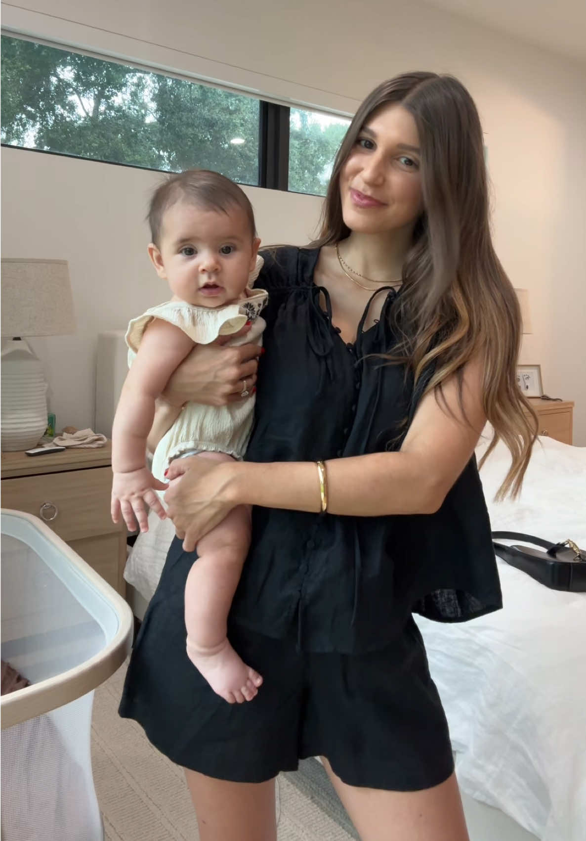 Best friend for life 🩷 #girlmom #baby #momlife #fitcheck 