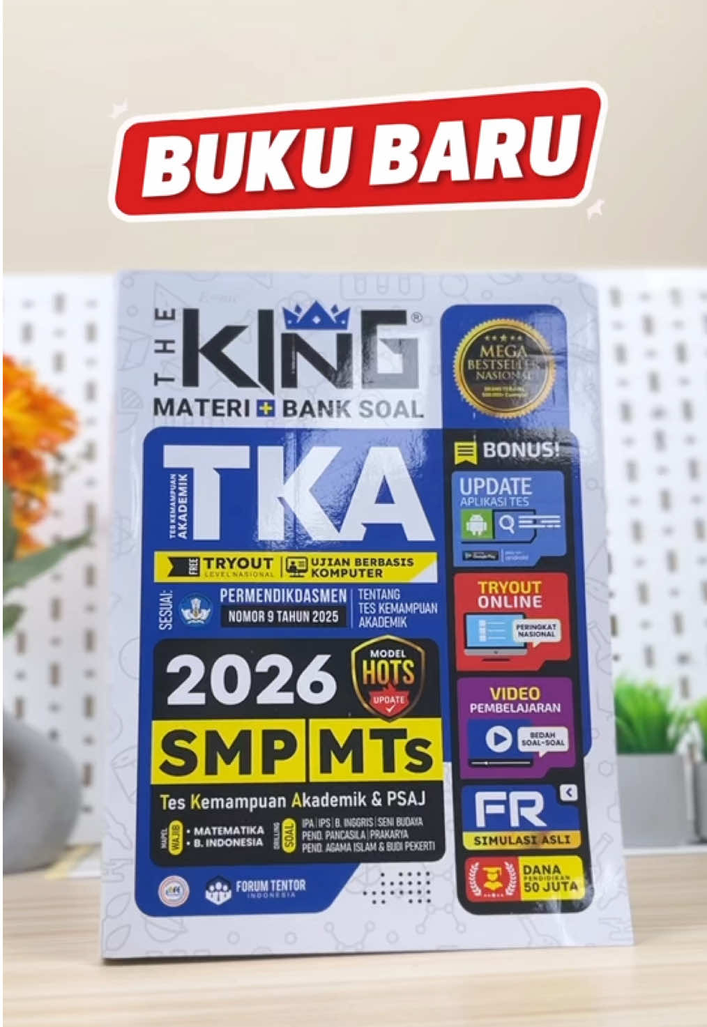 😱Akhirnya yang ditunggu😱 🥇The King TKA SMP/MTs 🥇 Launching guys 🔥 Paling Update nih 🤙🏻😝 #tka #thekingtka #kelas9 #smp 