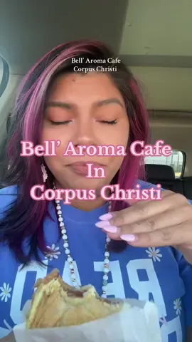 Absolute Gem of CC! 💎 @Bell’Aroma Cafe #corpuschristi #food #FoodTok #shoplocal #alaninu @Alani Nutrition #bellaromacafe #teacher #breakfast #coffee #corpuschristitx 