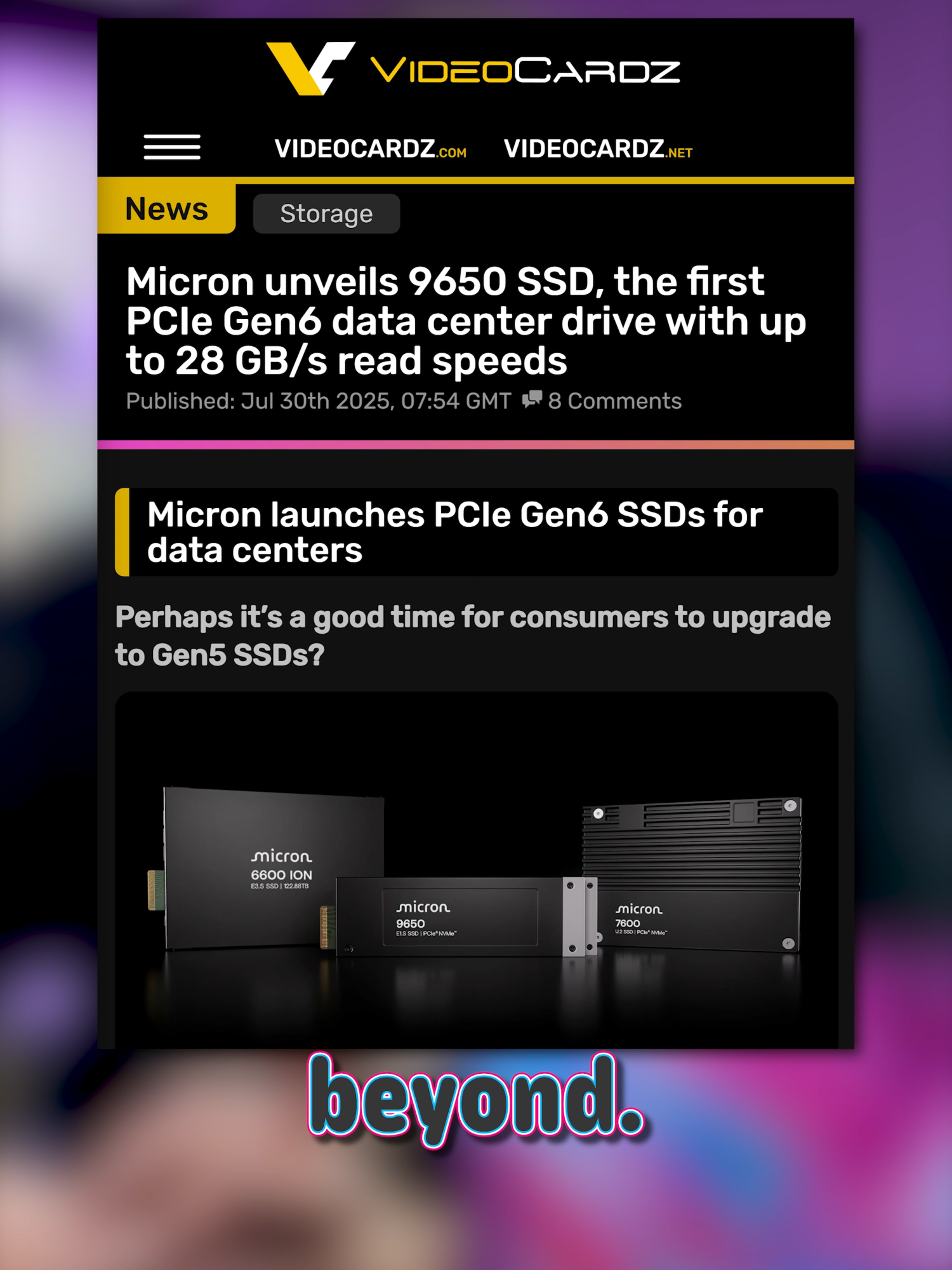 Gen6 SSDs