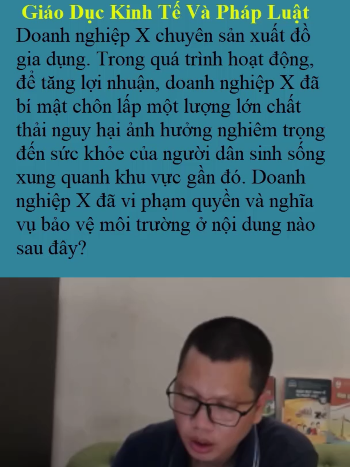 5 Phút Ôn GD Kinh Tế Pháp Luật Với Thầy Lộc #3 #TiếnSĩLộc #ThầyLộc #TiếnSĩNguyễnVănLộc #UEB #VNU #ÔnThiNhanhGọn #TikTokHọcĐường #LuyệnThi2025 #GenZÔnThi #GDCDPhápLuật #ThầyLộcGiảiĐề #LuyệnThiMiễnPhí #HọcHiệuQuả #TikTokGiáoDục #ThầyLộcKèmCặp