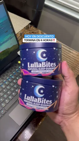 Hoy en descuento gomitas para dormir #lullabites #lullabitesnaturalsleepgummies #lullabitesgummies #dormir #dormirbien 