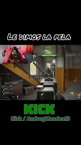 Le dimos la pela. #callofdutywarzone #kick #fyp #andreymendez13 #stremer #global #gaming #kickclips 