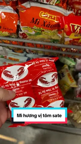 # mì hương vị tôm sate 
