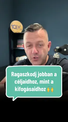 Ragaszkodj jobban a céljaidhoz, mint a kifogásaidhoz  🙌  #networkmarketing #mlm #célok #oktatás 