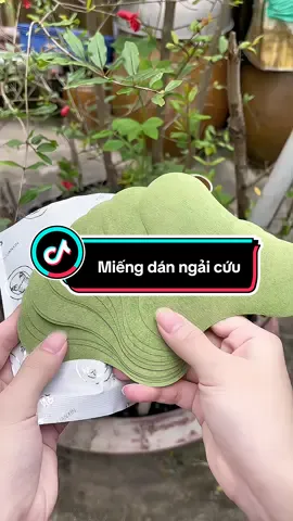 Miếng dán ngải cứu hỗ trợ cỗ vai gáy xương khớp #daucovaigay #dauxuongkhop #miengdanngaicuu #xuhuong 