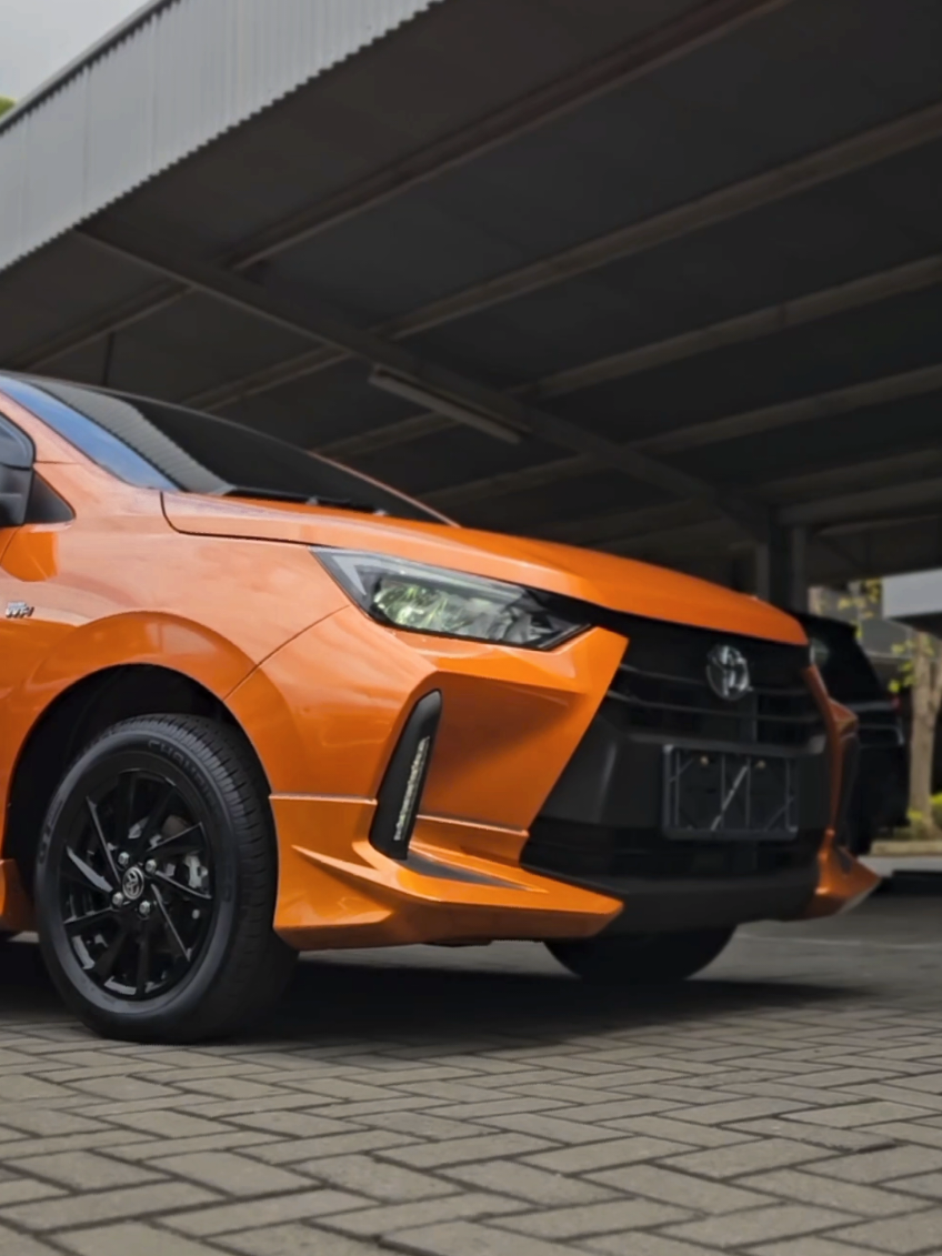 Toyota Agya G 1.2 cvt Stylix - Orange . *Nasmoco Look . Info TOYOTA Jogja Klik link Bio . #toyota #toyotagya #agya #agya2025 #orange #agyaorange #agyagcvt #agyaorange #agyabaru #agyastylixorange 