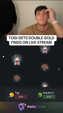 TOGI GETS DOUBLE GOLD FINDS ON LIVE STREAM #kickstreaming 