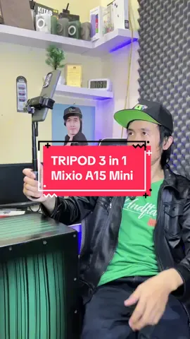 Sekecil ini banyak fungsinya. #tripod3in1 #tripodmini #tripodmixio #tripod #fypシ゚ 