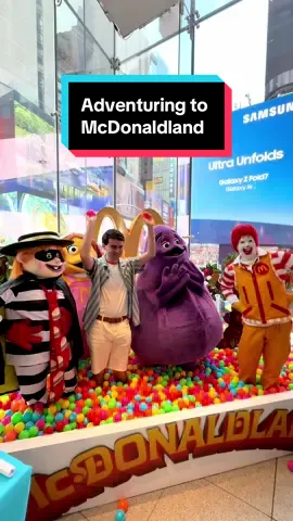 Have you ever wondered what it would like to visit McDonaldland? I had the opportunity to “travel” to McDonaldland and immerse myself in the world accompanied by iconic characters including Grimace, Birdie, Hamburglar, and Ronald McDonald. The new adult happy meal will launch August 12th and features some fun additions including the Mt. McDonaldland Shake (which was #AndersApproved) and collectible tin with six variations. Let me know if you’re planning on getting it! Thanks @McDonald’s @McDonald’s NY Metro for having me! #mcdonalds #mcdonaldland #mcdonaldlandcharacters #grimace #birdie #hamburglar #ronaldmcdonald #mediaevent #nycmedia #nyccontentcreator #mcdonaldlandmeal #nycadventures  