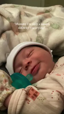 Wish you never had to grow up and stay our little girl forever🥺#1month#daughter#baby#postpartum#julybaby#2025baby#motherhood#fy#fyp 