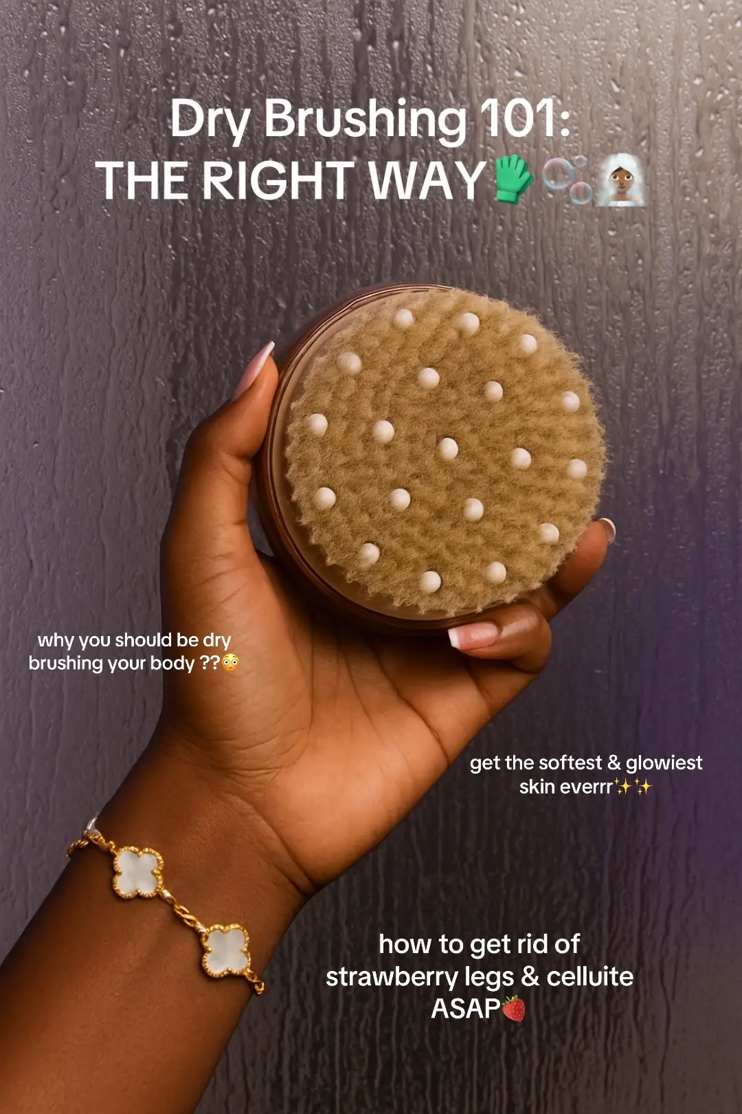 This simple step boosts lymphatic drainage, smooths texture, reduces bloating, and helps your products absorb better. Stick with it and you’ll see results FAST—this ain’t a trend, it’s a lifestyle. Perfect for anyone upgrading their self-care routine and stepping into their soft, sculpted era 💆🏾‍♀️💖 Don’t just scroll—save this & start today. #DryBrushing #LymphaticDrainage #GlowUpSeason #HerXperience #SoftLifeEra             