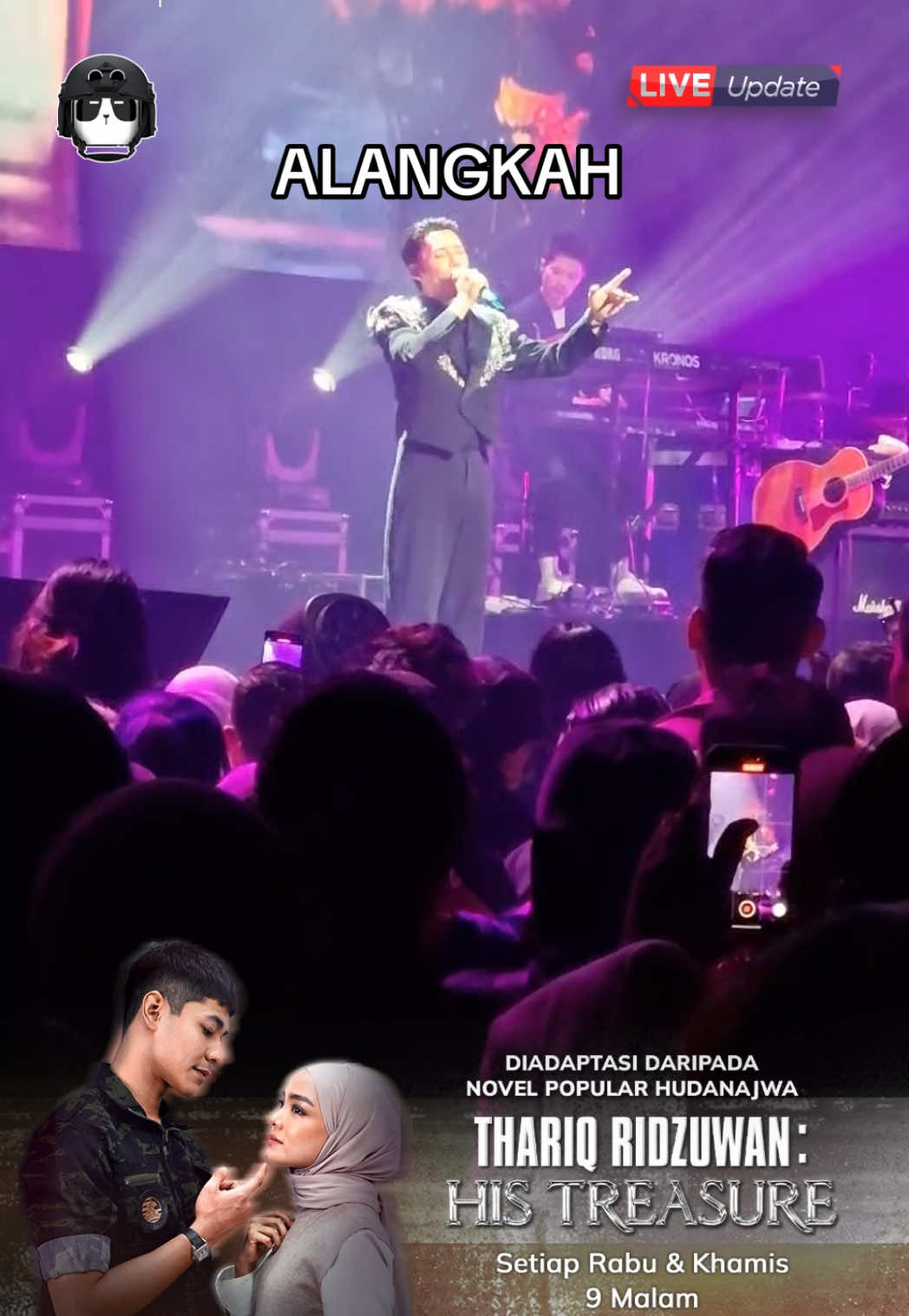 #BamBamLiveUpdate : Cik Bam belanja full song lagu ALANGKAH dari ost drama #ThariqRidzuwanHisTreasure  #BamBamStudios  #HaelBamBam #haelhusainiandrepertoire 