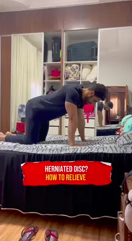 How to relive back pain! #backpain #herniateddisc #sciatica #lowerbackapain 