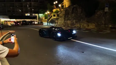 Monaco by night 🇲🇨✨ #monaco #hypercar #carspotting 