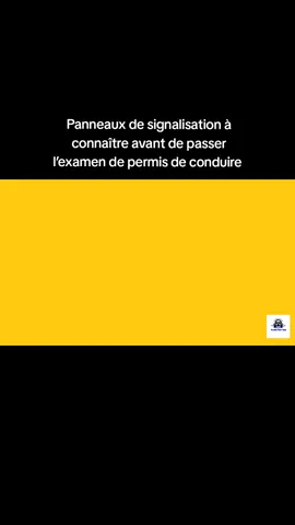 Les panneaux de signalisation à connaître avant de passer l’examen de conduire. Pour une formation complète, cliquer sur le lien en bio
