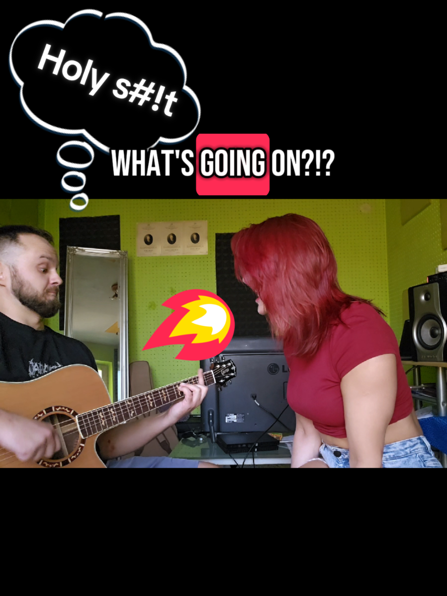 What's up? I'm up from a nap. 😠 @GuitarOdyssey #singertok #acousticcover #redhead #whatsupbro #4nonblondeswhatsup #funnycover #FYP #ViralVideo #ForYouPage #TrendingNow 