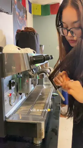 Tried fun trend 🥳. ✨☕ Do Visit Manaslu Barista Training . 50% off.  📆Admissions Now Open! ☕✨ ✨ What to expect: ✅ Expert trainers ✅ Practical, real-world experience ✅ Latte art, espresso mastery, and much more ✅ A vibrant, coffee-loving community ✅Cold beverage and bubble tea🤩 ✅ Surprises & perks along the way (because we love our students!)  So what are you waiting for? 📍 Visit Manaslu Barista Training today (Kalimati chowk)        📞 9813904796 ☎️ 015315306 #manaslubaristatrainingschool #admissionopen #coffee #nohatejustlove #barista #funcontent 