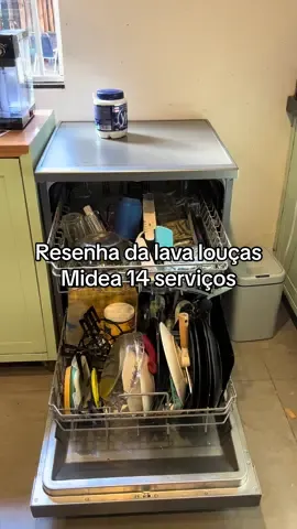 Completão- lava louças Midea 14 serviços! #lavalouça #resenha 