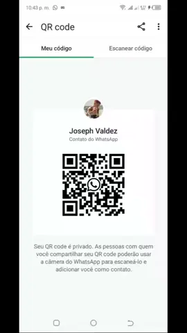 Minha conta do WhatsApp precisa de amigos
