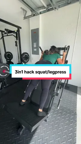 Leg day on 1 machine??? Yes thank you! #hacksquats #legpress #homegym #homegymequipment 