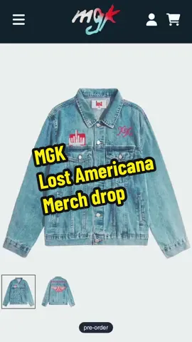 MGK’s Lost Americana album is out now! & a new line of merch to go with. Run fast while you have the chance… to get the album and merch 😍😁 Cannot wait for this to come in!  @mgk  This album is an absolute banger 🤘 no skips 👏 #lostamericana #mgk #mgklostamericana #lostamericanamgk #dontwaitrunfast #est #est4life 