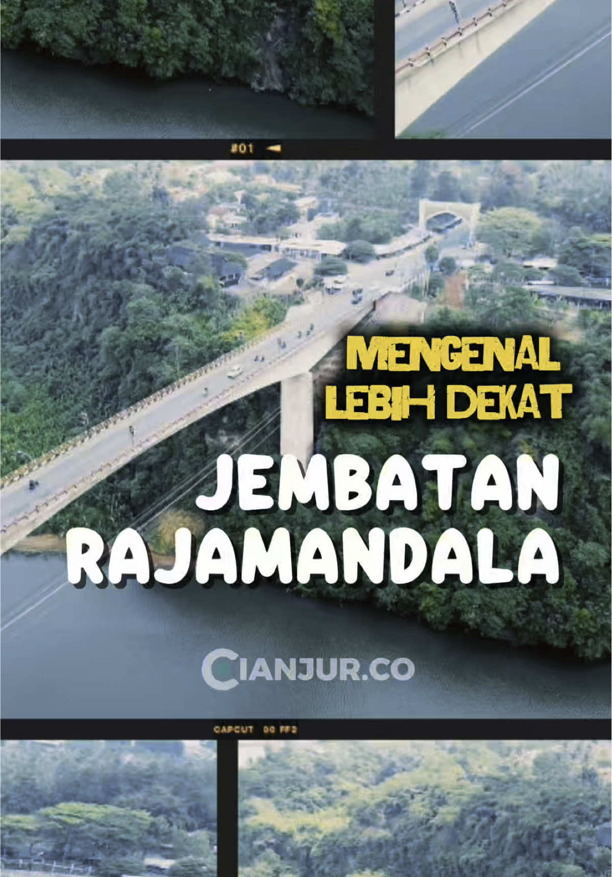 Jembatan Rajamandala - Bukan sekadar jalur penghubung dua kabupaten di Provinsi Jawa Barat.  Perkembangan dari masa ke masa membuat titik ikonik ini menjadi simbol menyatunya budaya dua wilayah. Jembatan Rajamandala merupakan cikal bakal adanya tol di Indonesia, dimana kala itu belum ada konsep tol modern seperti saat ini. Info lebih lengkap tentang sejarah, pesona, dan lingkungan di Jembatan Rajamandala dapat sobat baca di website cianjur.co #sasakrajamandala #cianjur #rajamandala #cipatat #haurwangi #fyp #bandungbarat #kbb 