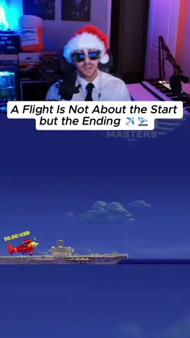 Keep the better for the ending right  #strategy #ending #plane #Christmas #pilot #planegame