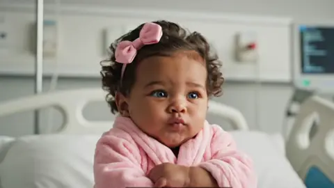 Mad Baby #fyp #babygirl #funny #newborn #talking 