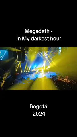 megadeth - in My darkest hour  #megadeth #thrashmetal #concerts #conciertoenvivo #liveconcerts #rock #metal #music #musica 
