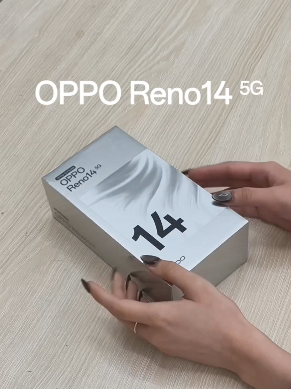 ASMR Edition: Unboxing the OPPO Reno14 5G 📦✨ #OPPOReno145G 
