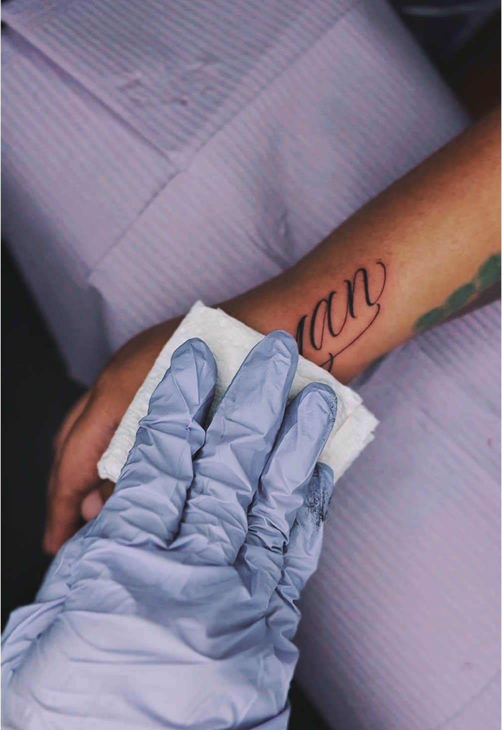 My lettering ✍️ #customscript #tattoo #nametattoo #fypage 