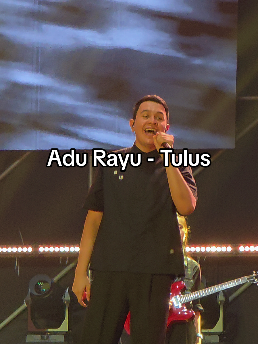 Adu Rayu - Tulus. Live at The Sounds Project 2025. #tulus #tulusm #tulusong #adurayu #adurayutulus #thesoundsproject #thesoundsproject2025 #thesoundsprojectvol8 #konser #konsermusik #konserindonesia #konserjakarta 