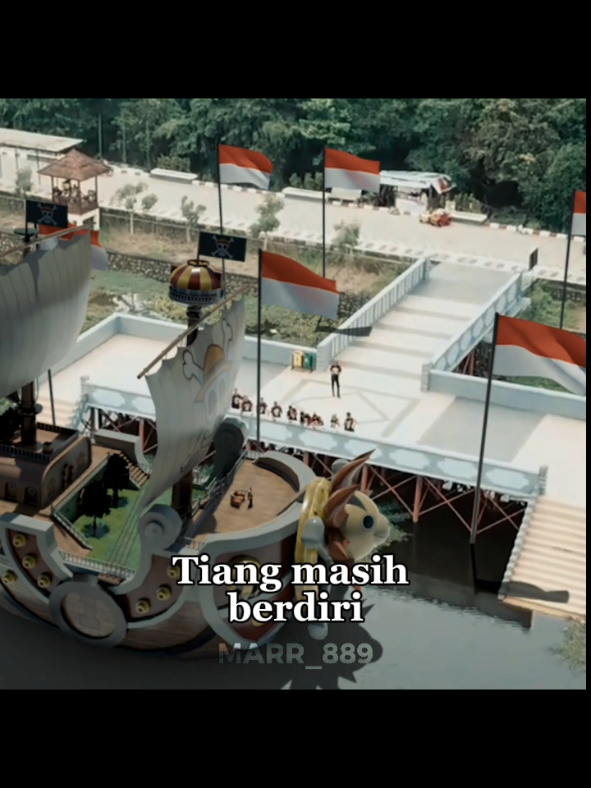 Bentuk perlawanan bendera one piece ☠️🏴 Lagu (.Feast-Kami belum tentu) #foryoupage #feast #lyrics #onepiece #benderaonepiece #benderamerahputih #perlawanan #video #edit #music #viral 