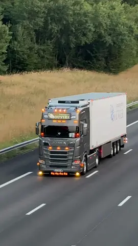 Bouvier transport #trucksspotting #plusqunepassionunevie❤️👌 #scania #scaniav8 #autorouteA6 