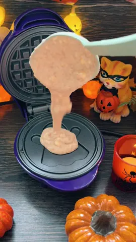 #spookyseason #october #halloweenishere #pumpkinseason #waffles 